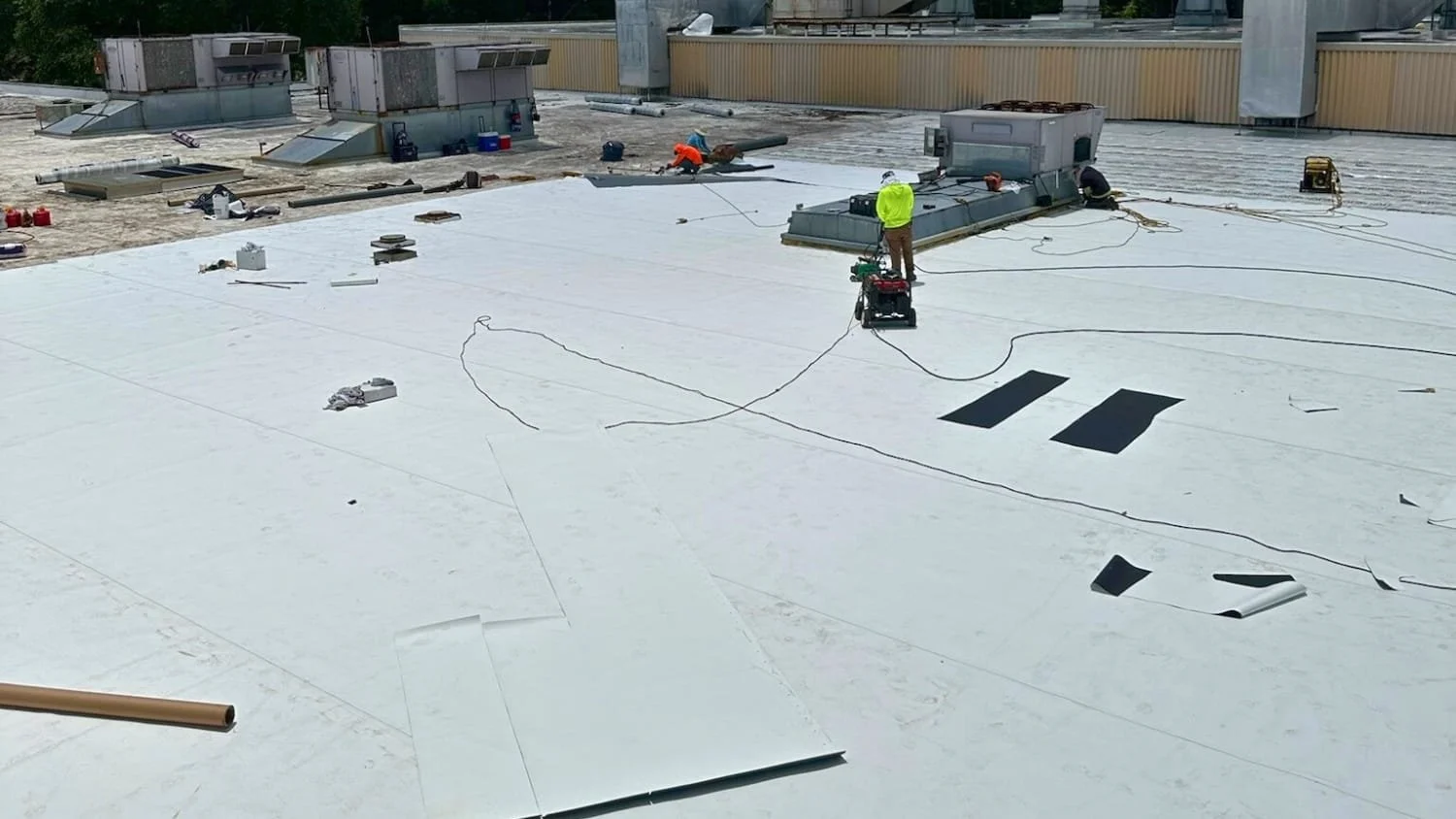 PVC Commercial Roofing in El Paso, TX